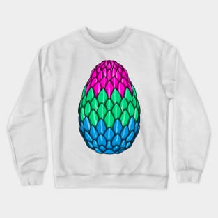 Polysexual Pride Dragon Egg Crewneck Sweatshirt